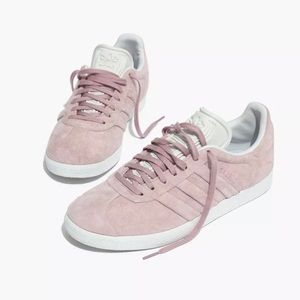New Adidas Gazelle Pink Blush Suede Shoe
